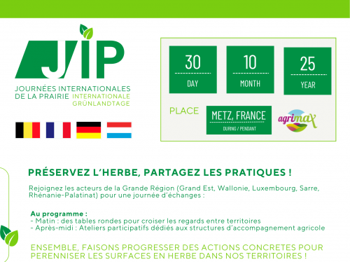 Journées Internationales de la Prairie