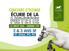 Concours d'élevage - 2 & 3 ans