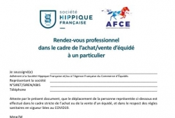 Attestation de déplacement : rendez-vous...
