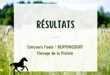 Résultats _ Concours Foals Bertoncourt
