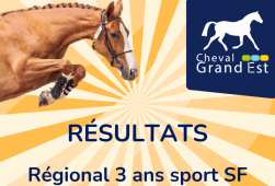 Résultats _ Régional 3 ans sport SF