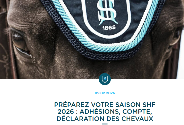 Relai SHF - La saison SHF 2026 se prépare dès...